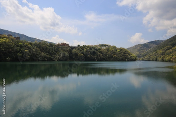 Obraz 徳島県三好市　池田ダム