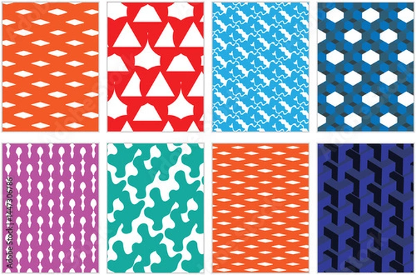 Fototapeta Pattern templet design vector file