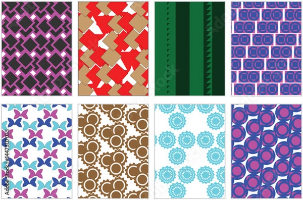 Fototapeta Pattern templet design vector file