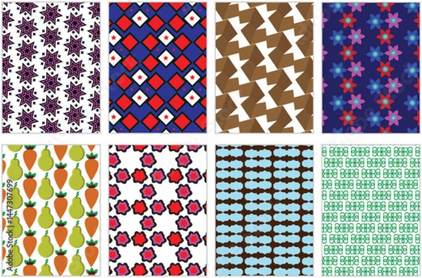 Obraz Pattern templet design vector file