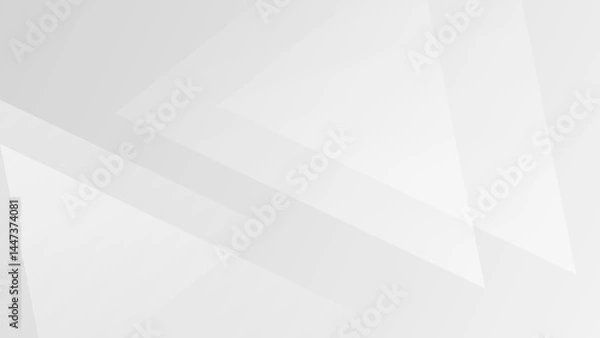 Fototapeta Abstract Geometric White Background Clean Minimalist Design for Modern Presentations and Branding