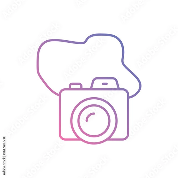 Fototapeta Wearable  Icon vector stock illustration