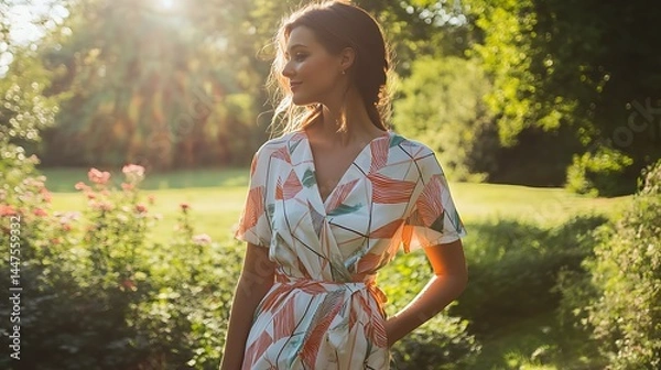 Fototapeta patterned robe