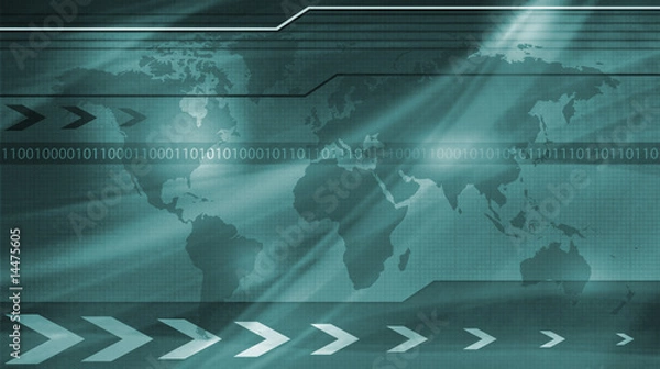 Obraz General World and technology concept...