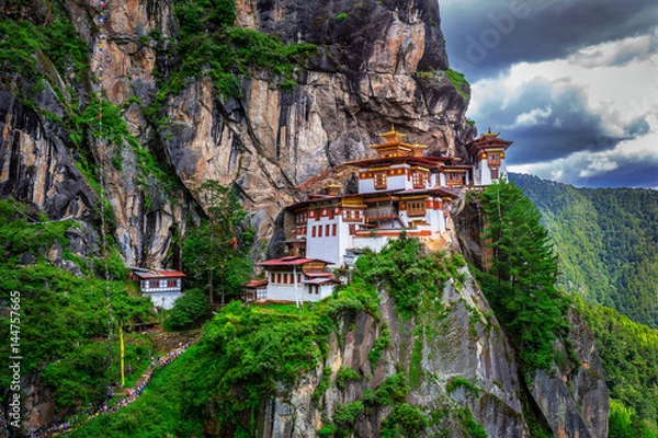 Fototapeta Taktshang Goemba, Tiger nest monastery, Bhutan