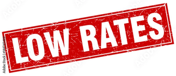 Obraz low rates square stamp