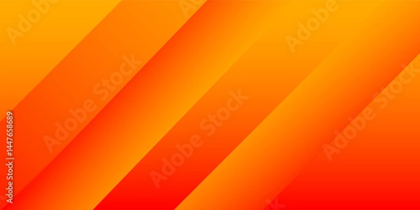 Fototapeta Abstract gradient orange with stripe background vector