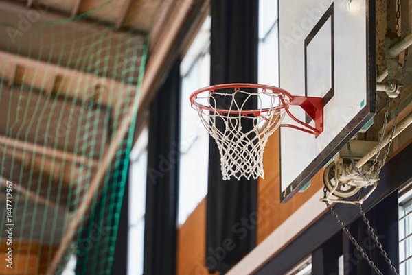 Fototapeta バスケットボールのリング