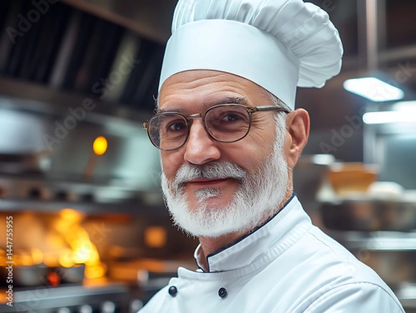 Fototapeta Master chef portrait