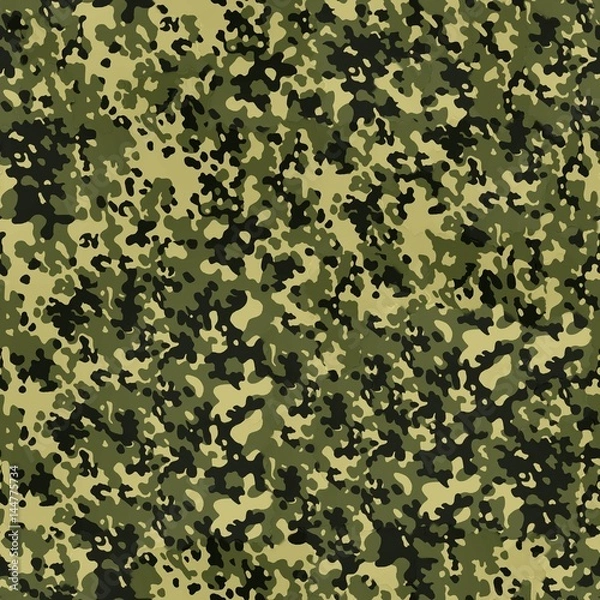 Fototapeta Camouflage Perfectly Seamless Texture 