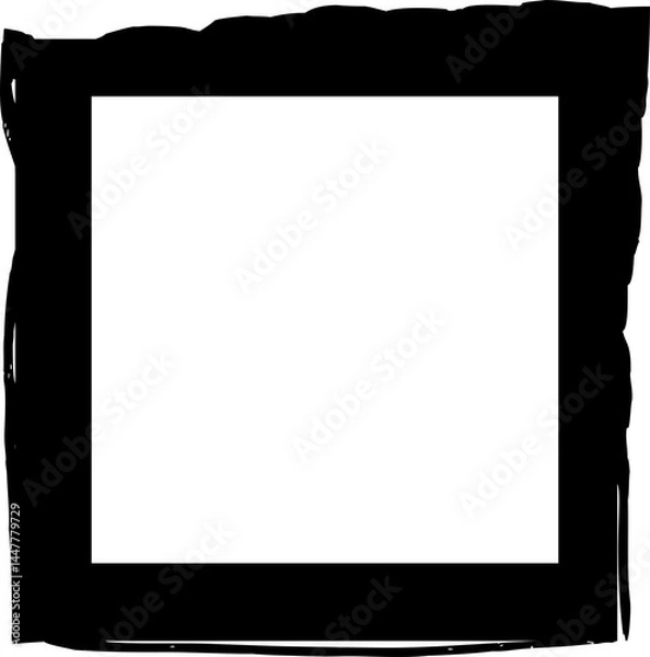 Obraz Square frame elements for banner, flyer, invitation, card