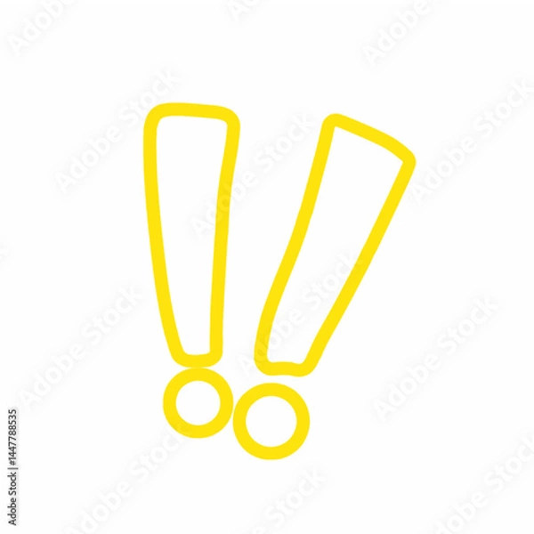 Fototapeta Warning Symbol