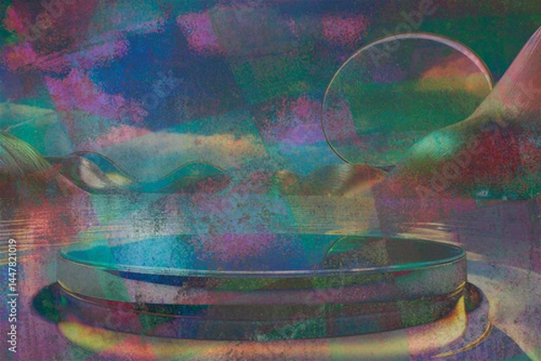 Obraz Generated image, Hintergrund bunt