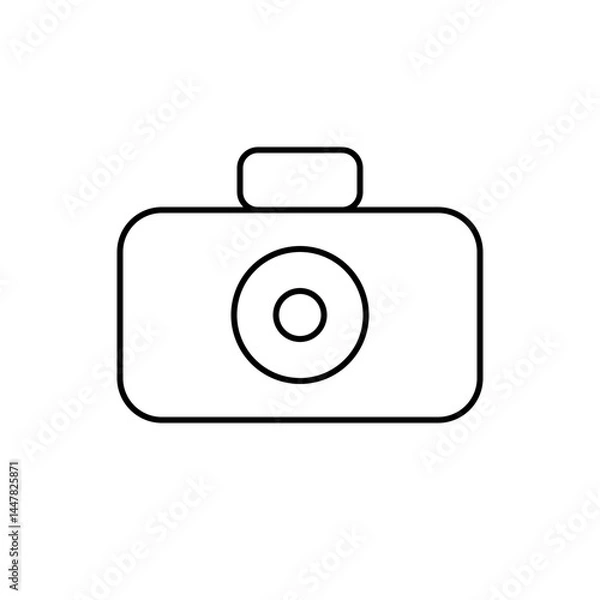 Obraz photo camera icon
