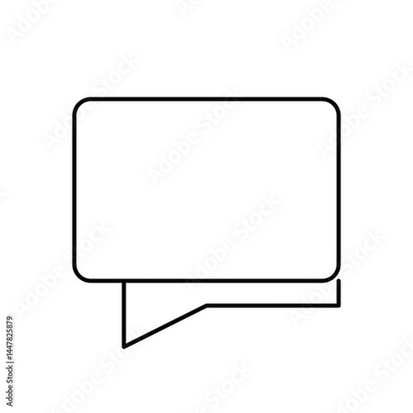 Obraz speech bubble icon