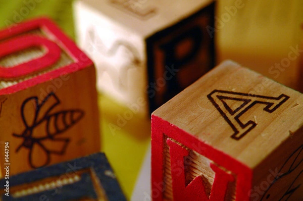 Obraz toy blocks