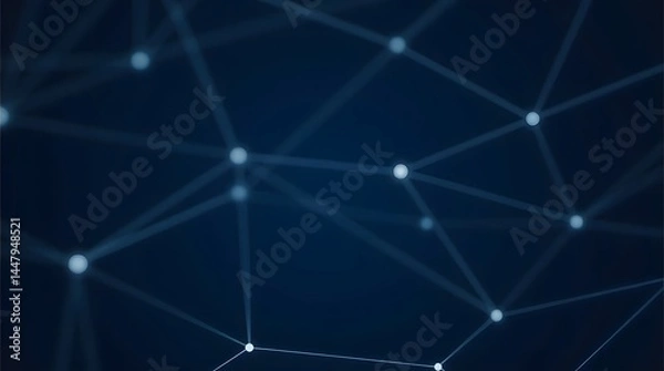 Fototapeta Abstract decentralized network wallpaper in 8K resolution. Ideal for technology, business, and futuristic themes.