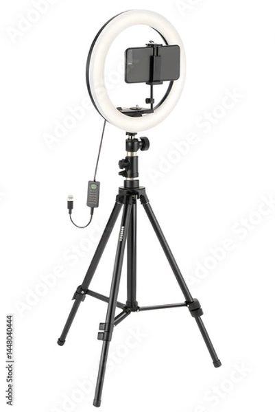 Fototapeta tripod isolated on white
