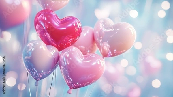 Fototapeta  3D heart