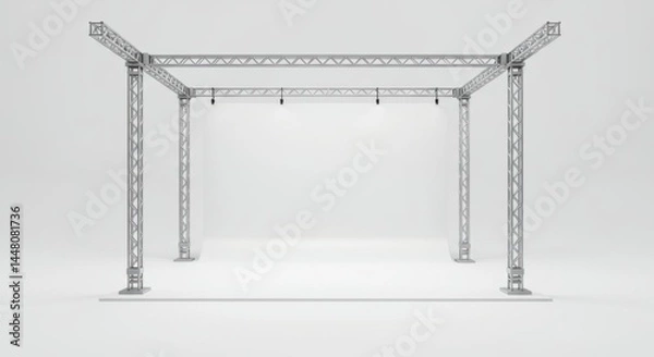 Fototapeta Large Frame Mockup Promotion