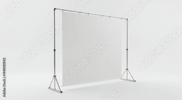 Fototapeta Large Backdrop Mockup Promotion