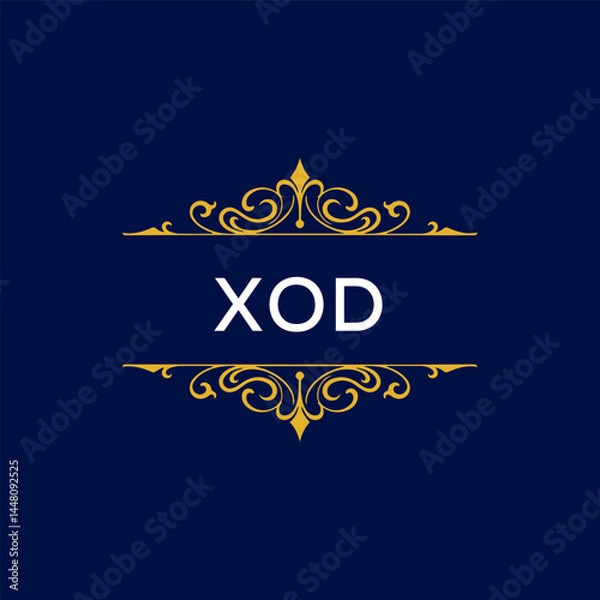 Fototapeta XOD Letter Initial Logo Design Template Vector Illustration