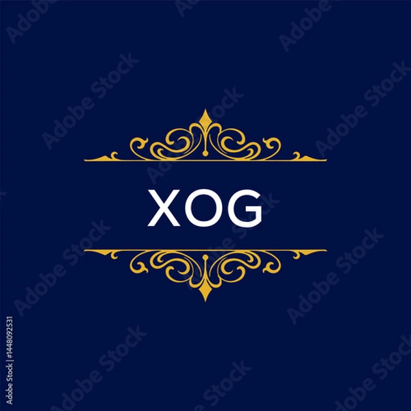 Fototapeta XOG Letter Initial Logo Design Template Vector Illustration