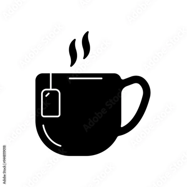 Fototapeta tea icons  symbol vector elements for infographic web
