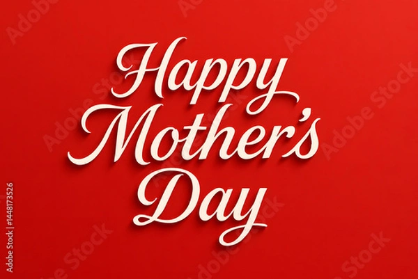 Obraz Happy Mother's Day Greeting Card