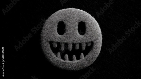 Obraz skull on black