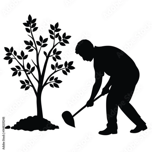 Obraz Man Workout  People Illustrator Artwork