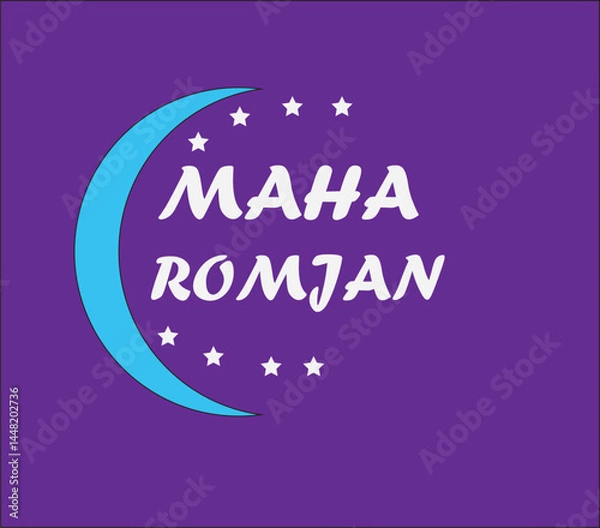 Fototapeta maha ramadan,design,typography,template,vector