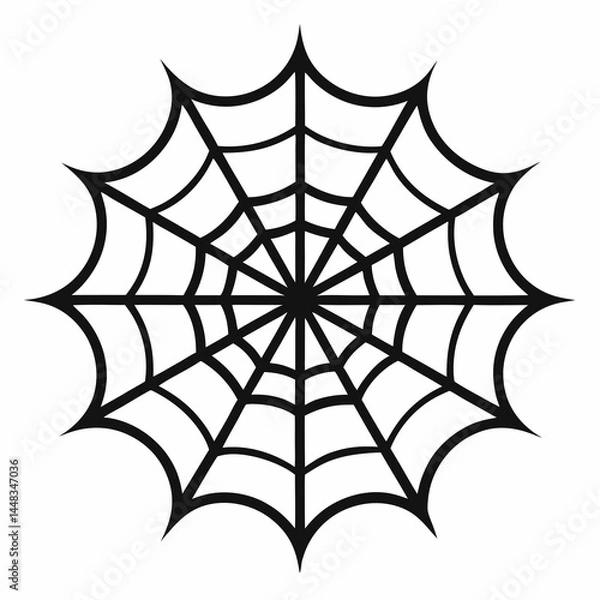 Fototapeta spider web vector