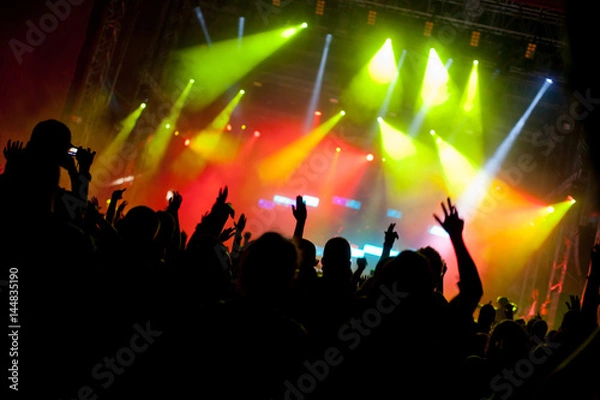 Fototapeta Concert crowd