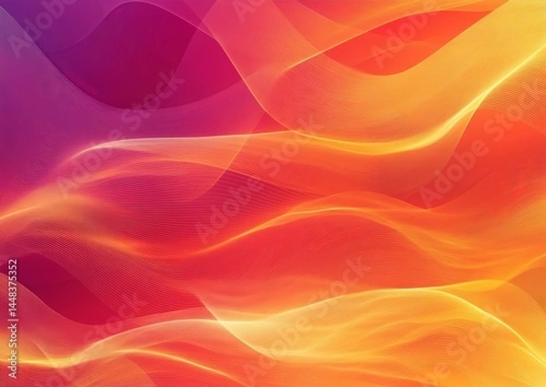 Obraz Abstract lines, waves background