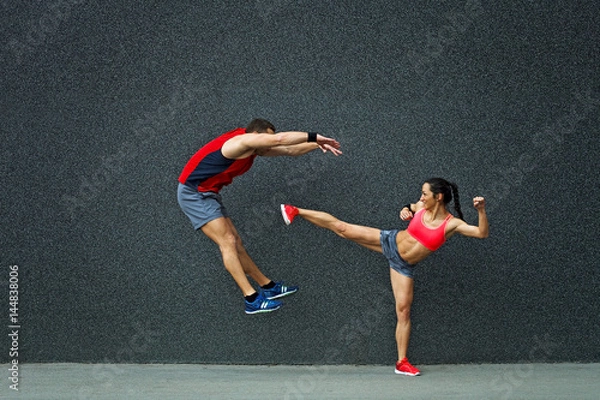 Fototapeta Side kick