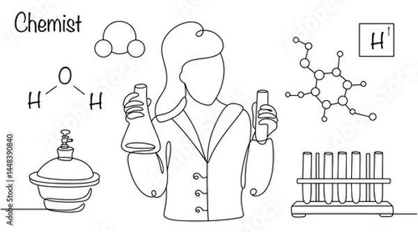 Obraz Chemist