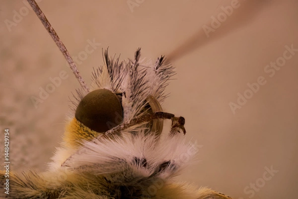 Obraz mariposa en primer plano en macro extremo 