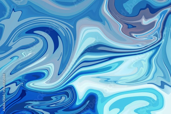 Fototapeta Abstract Acrylic Liquify Digital Background