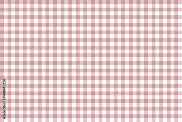 Fototapeta RosyBrown and white color plaid pattern background. plaid pattern background. Seamless pattern.