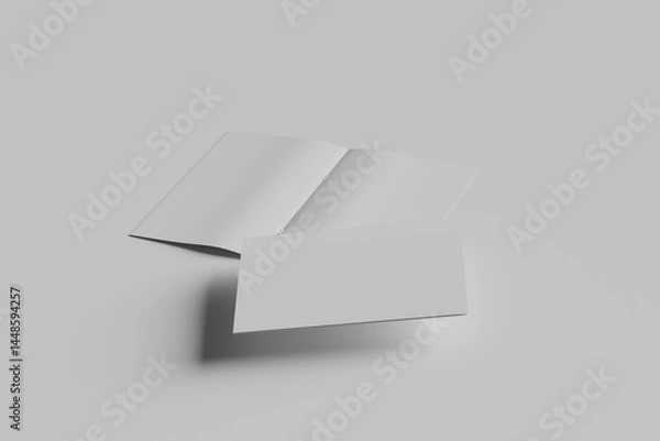 Obraz Bifold Brochure Mockup