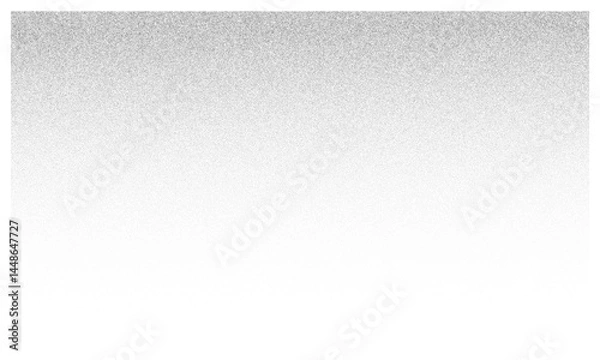 Fototapeta Light Monochrome Gradient Halftone noise Texture Background
