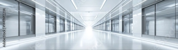 Obraz Bright Modern Hallway with Sleek Design and Minimalist Aesthetic
