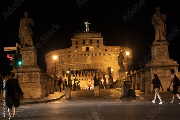 Obraz vatican at night