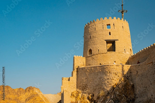 Fototapeta Muscat, capital of Oman. Arabian Peninsula. High quality photo