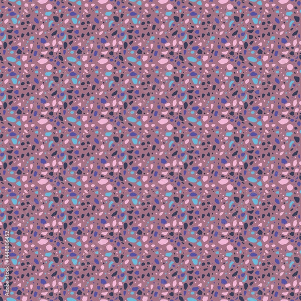Fototapeta Terrazzo Seamless Pattern Background
