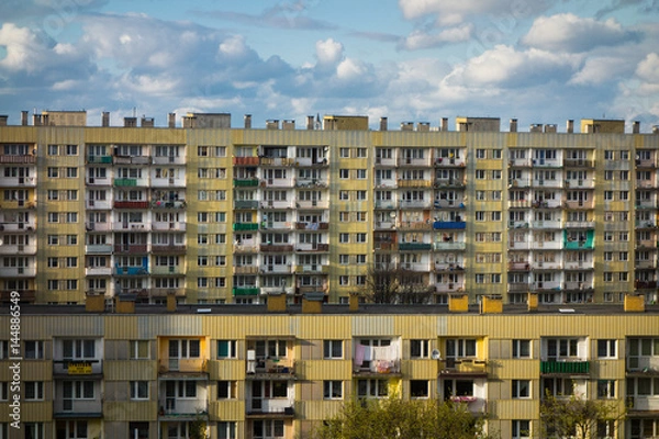 Obraz Kielce, bloki przy ul. Sandomierskiej