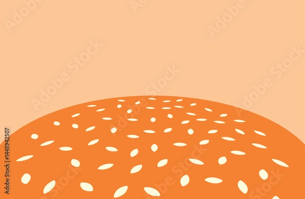 Fototapeta Background burger close up unique design
