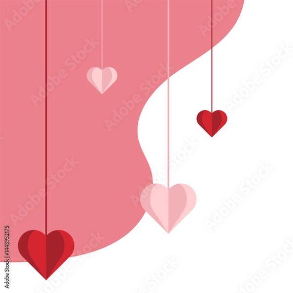 Obraz Love Hanger Shape