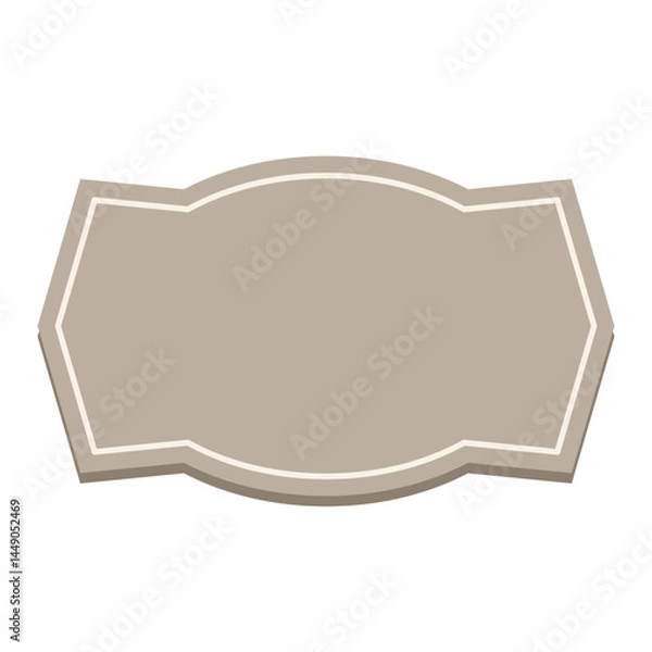 Fototapeta Frame Shape Vintage Retro